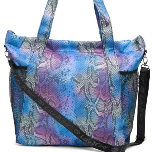 Betsey Johnson Handbags - Betsey Johnson LARGE MARBLED TOTE